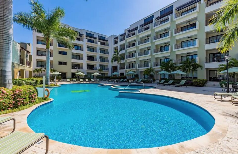 Pool area.