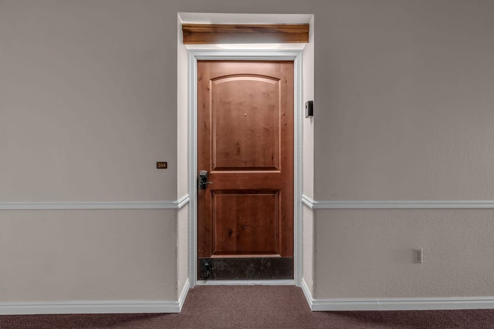 Unit's front door