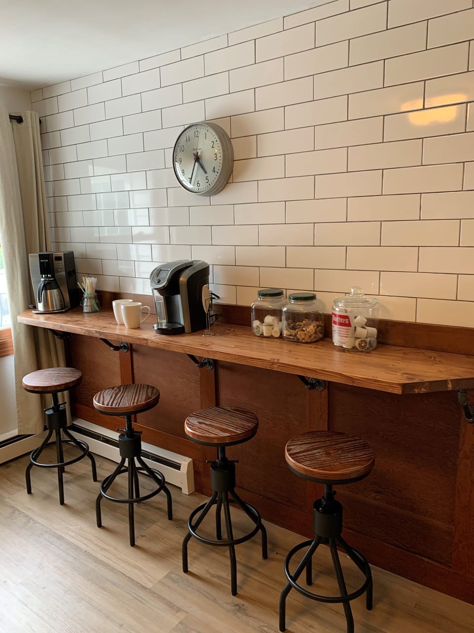 Coffee Bar in Kitchen