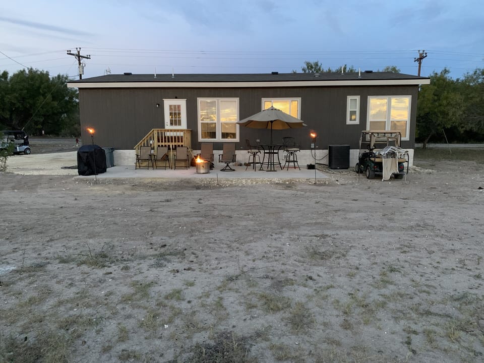 Back patio