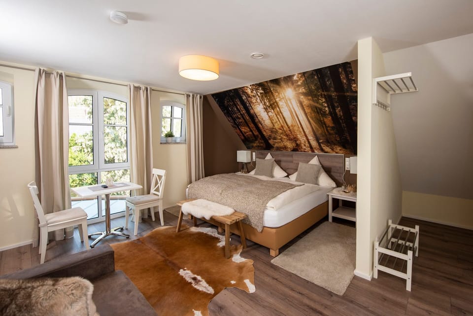 Bright and spacious apartment (30 m²) for up to 2 people with free WiFi Apartment in Bavaria