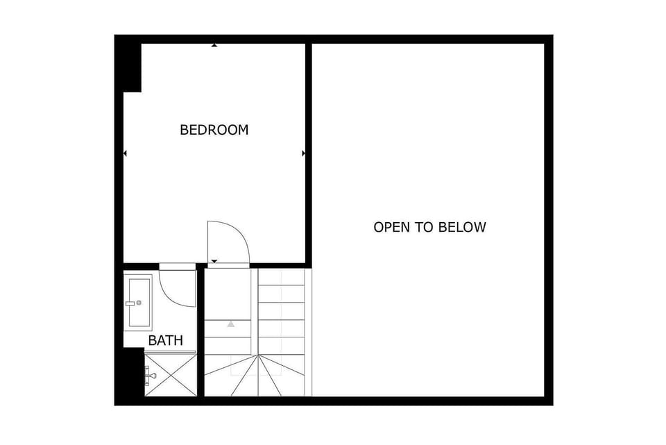 Top floor plan