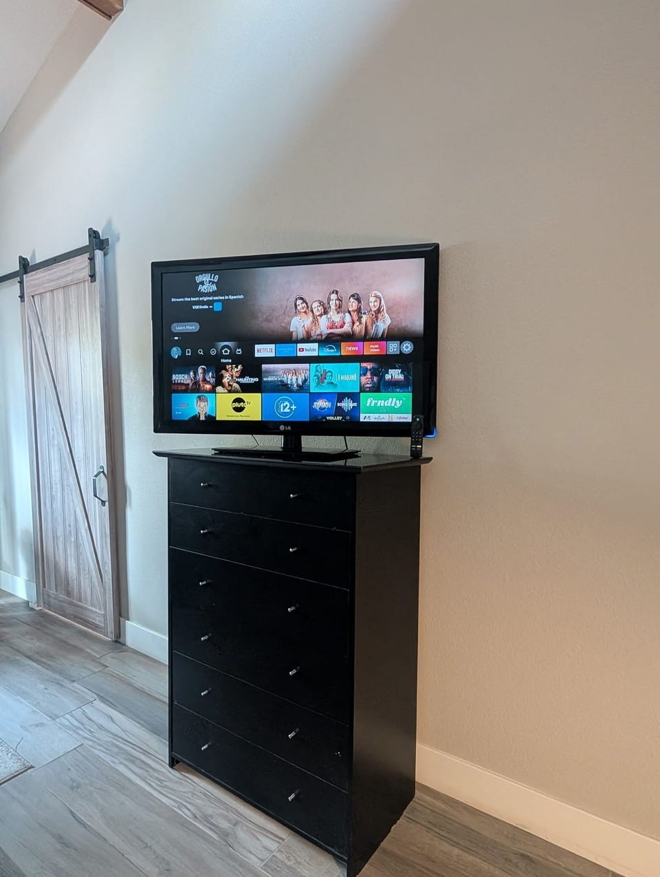 Smart TV in the Master Bedroom 