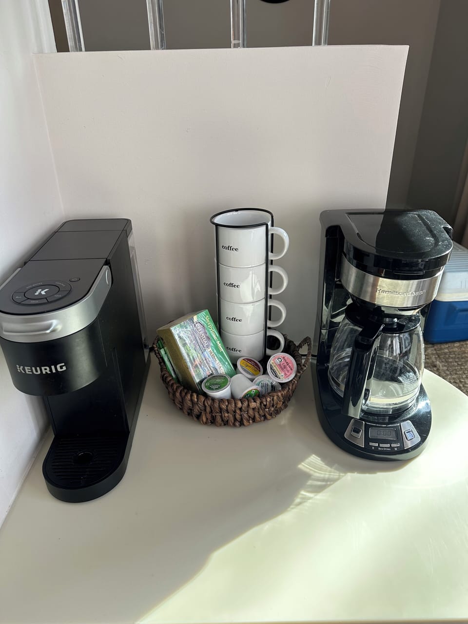 Coffee and/or coffee maker
