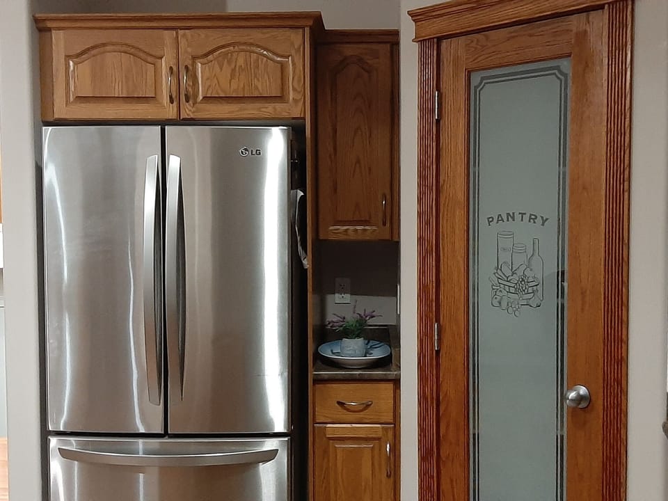 Fridge and pantry