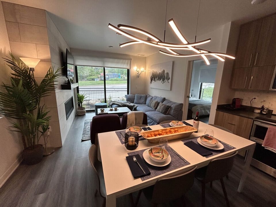 View of Family Room from Kitchen
