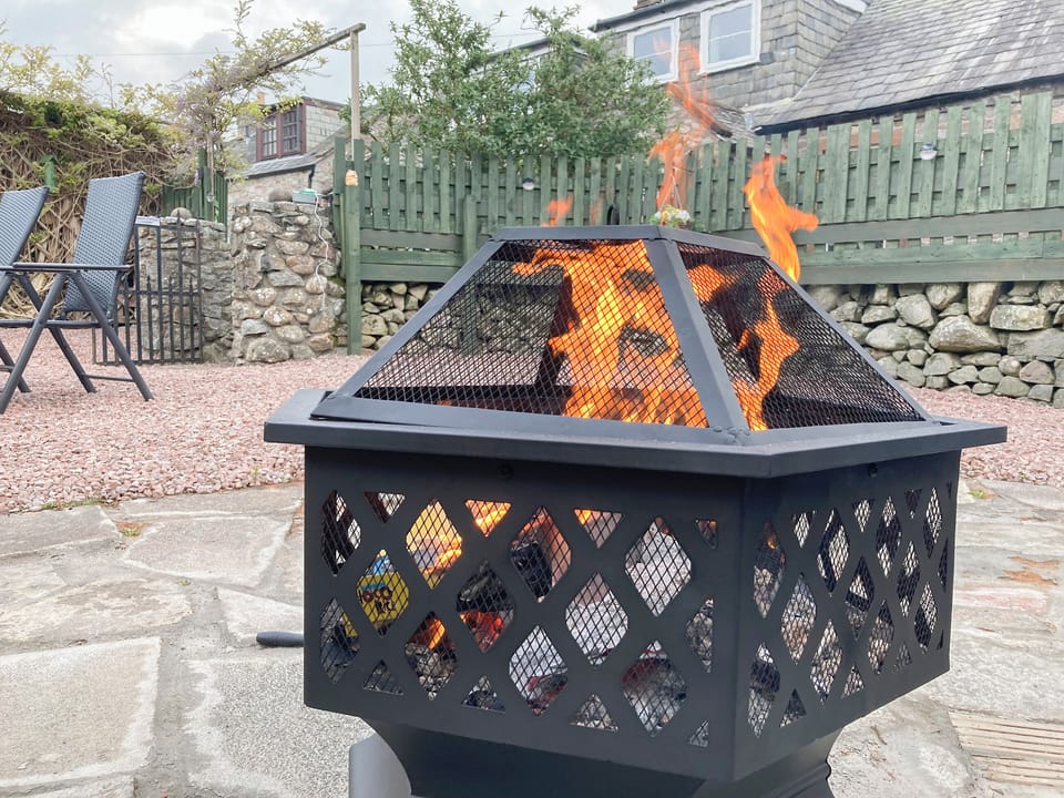 Patio | Holly Cottage, Palnackie, near Castle Douglas