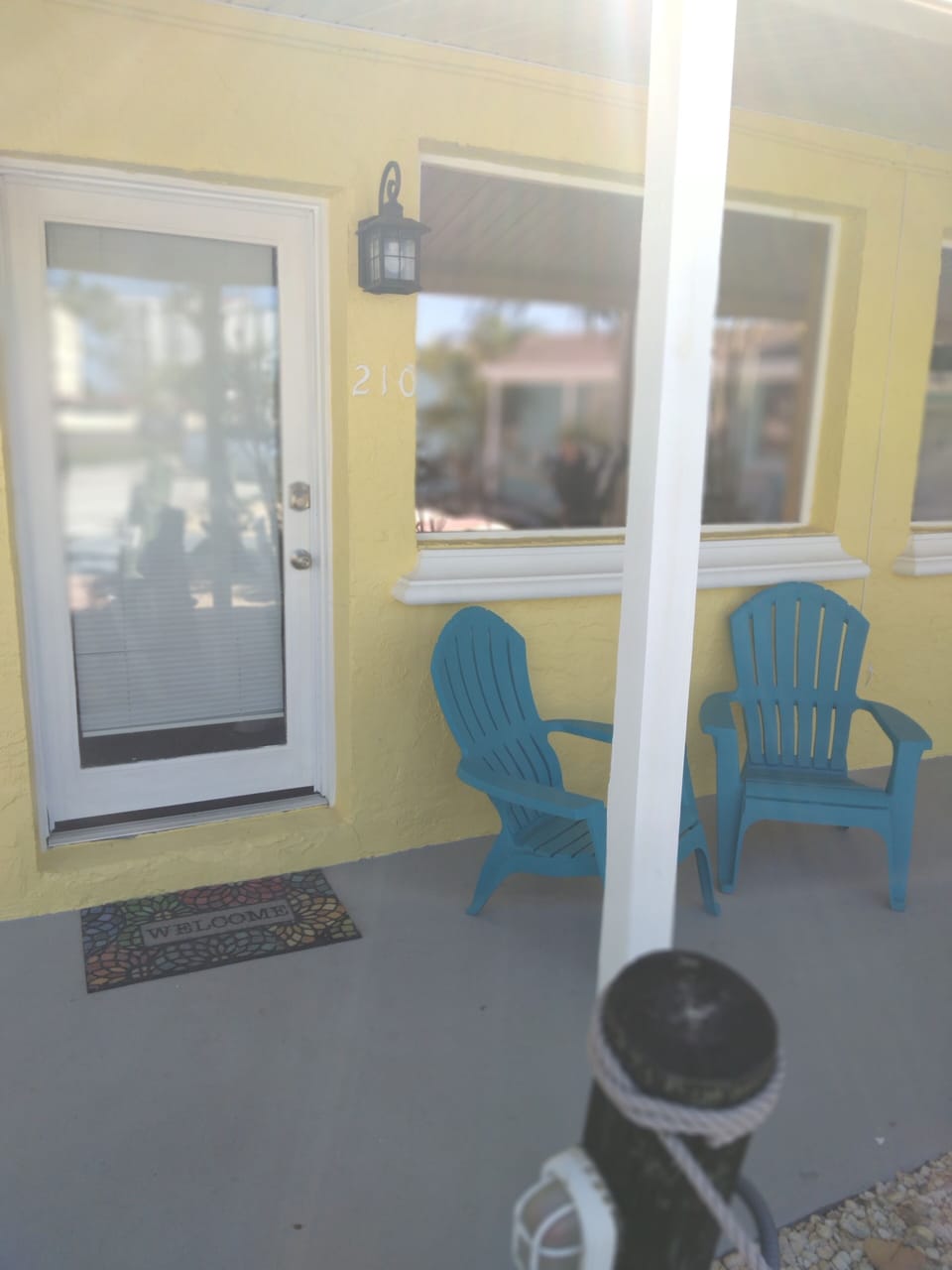 Enjoy the scenery from the front porch!