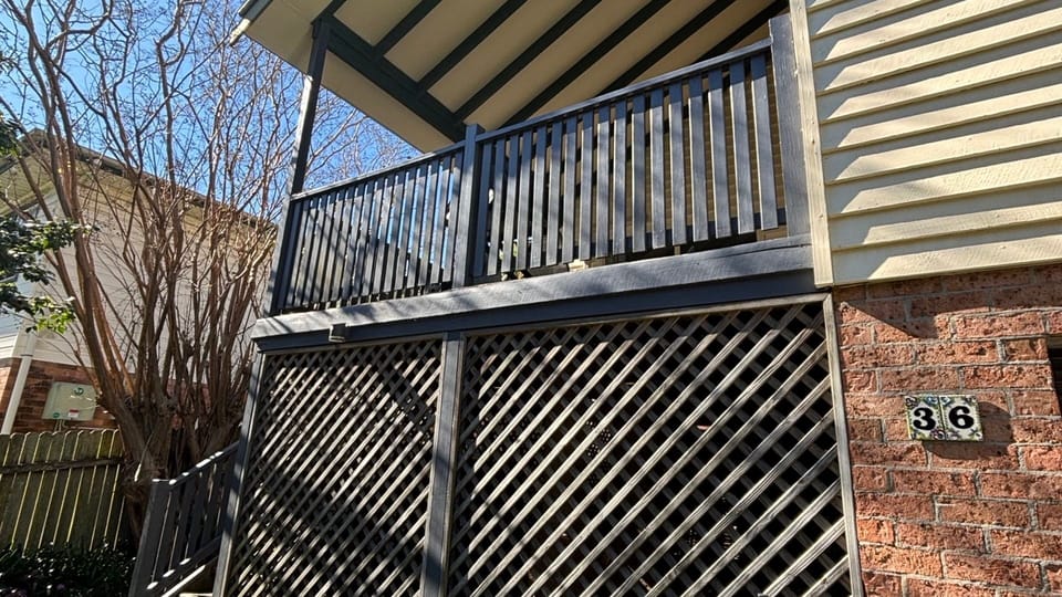 External view of the property. 