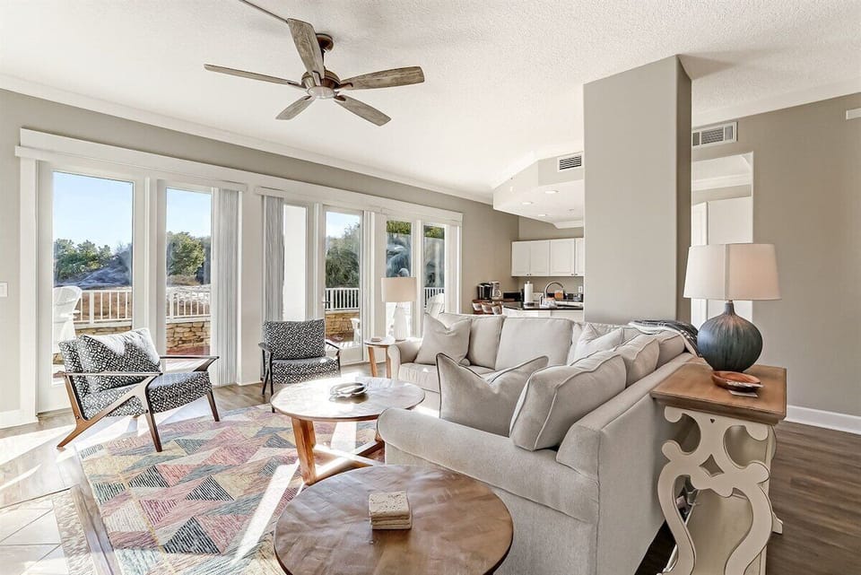 Gather in the Comfortable Living Room or Head Outside to the Attached Patio