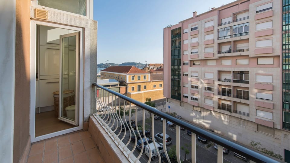 "Without a doubt one of the best Airbnb’s we have ever stayed in. " #balcony #view #lisbon #airbnblisbon