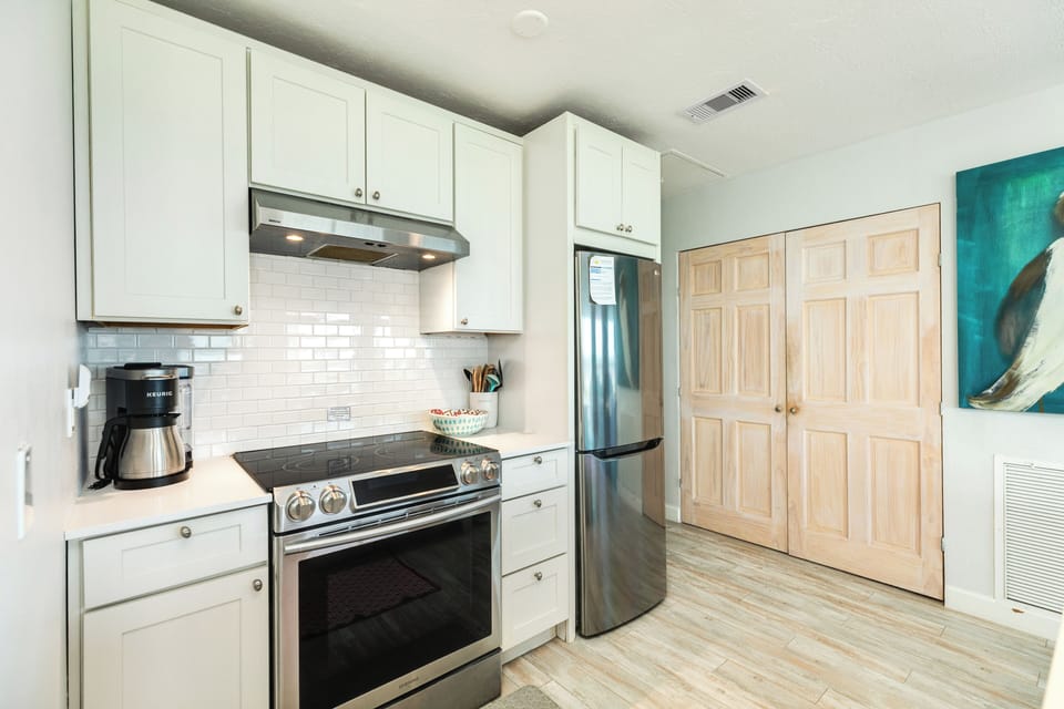 Fully equipped kitchen