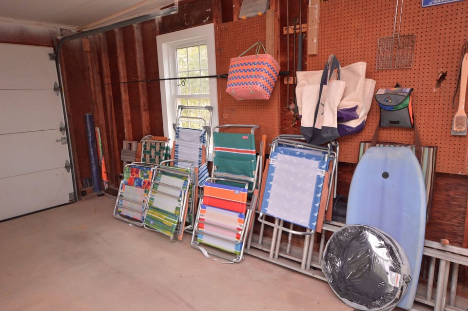 Plenty of beach gear