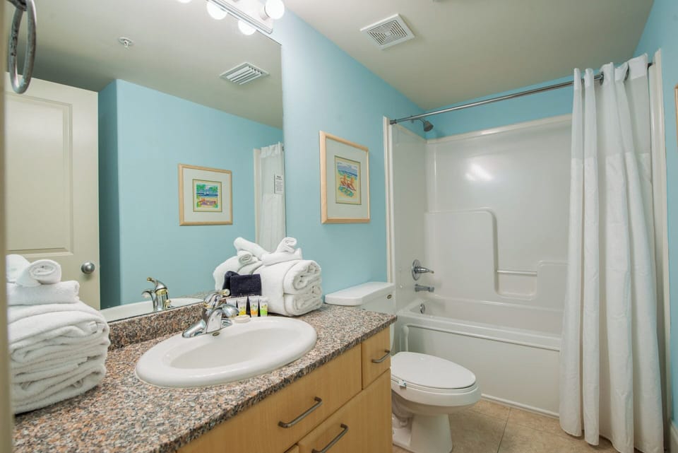 Caribe Resort B1016 Guest Bathroom