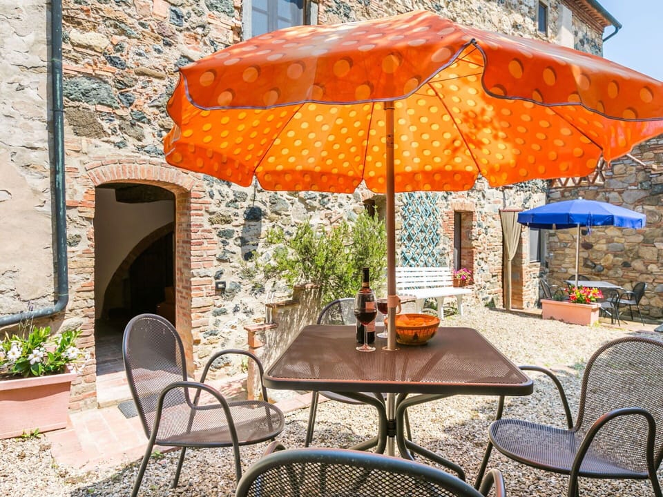 Table, Furniture, Plant, Property, Chair, Outdoor Table, Shade, Outdoor Furniture, Umbrella, Flowerpot