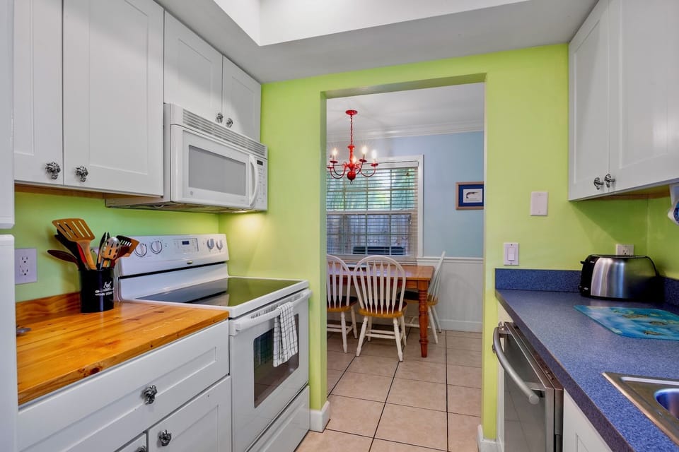 Modern kitchen with all appliances