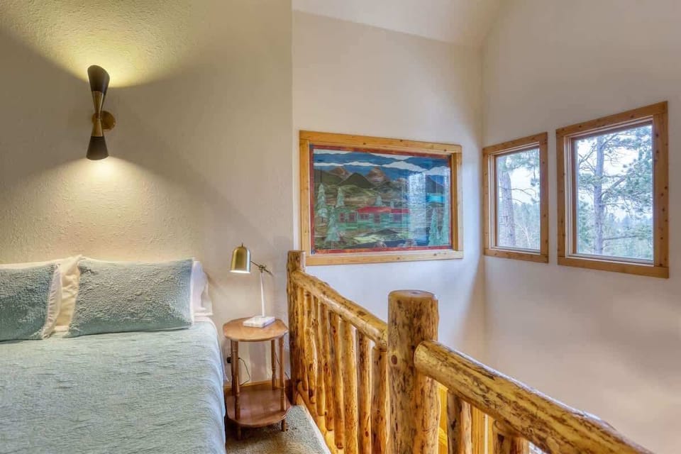 Sitting area upstairs