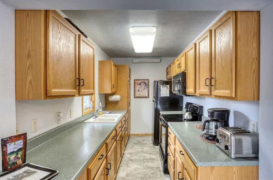 Fully equipped kitchen