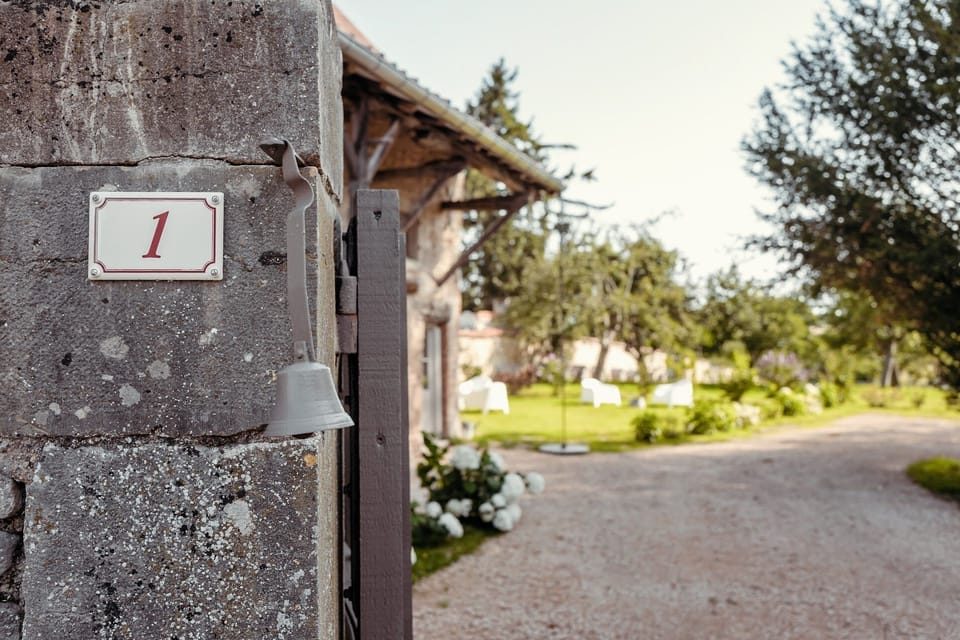 Entrance to the gîte