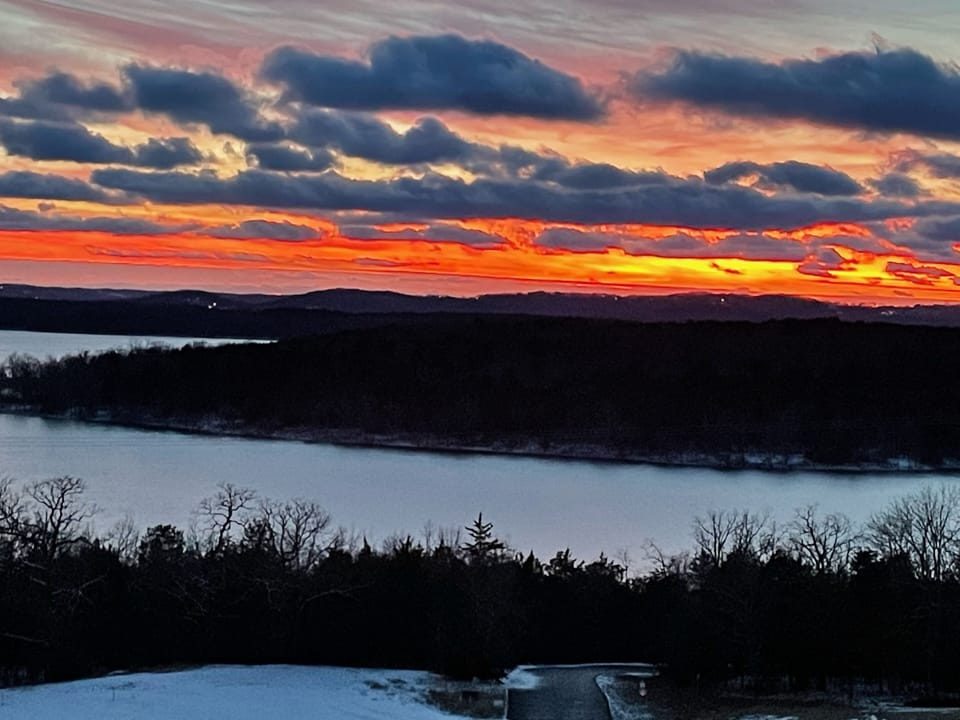 This STUNNING sunset could be your view!!