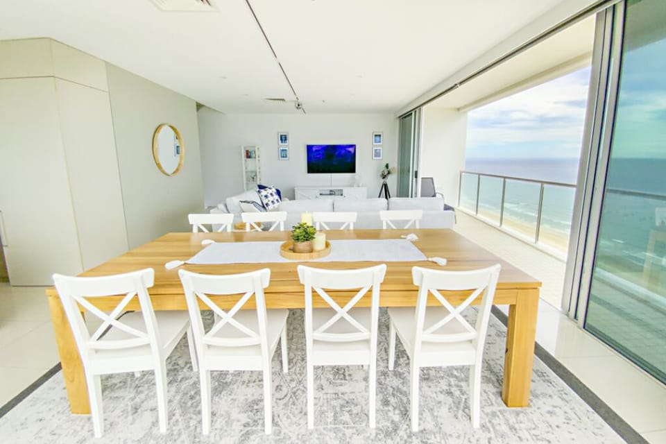 Dining and living area.