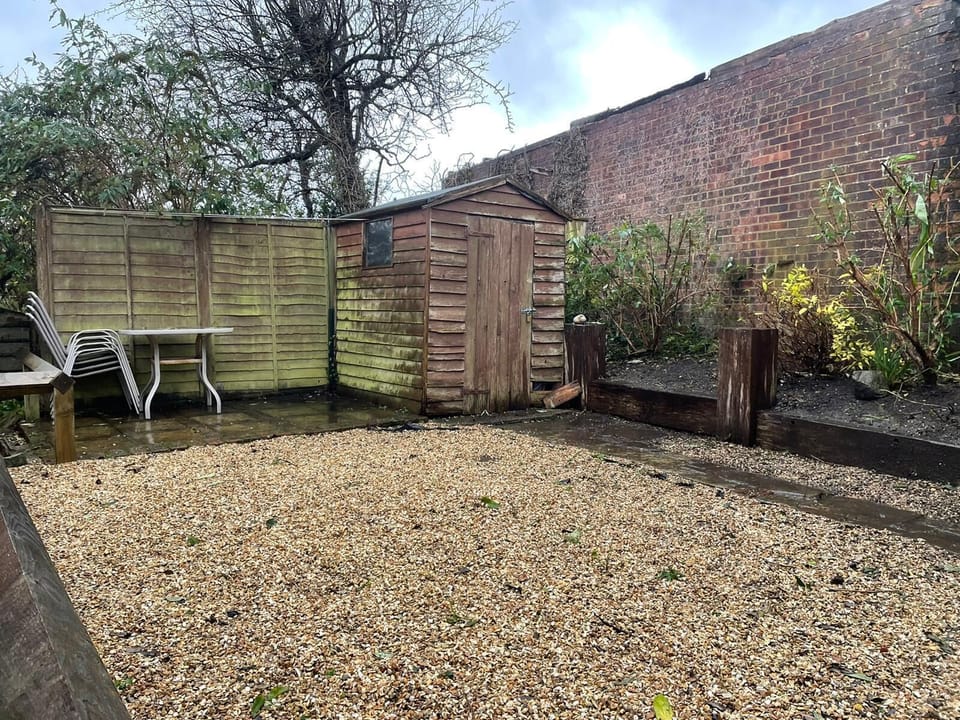 Shingle Garden area