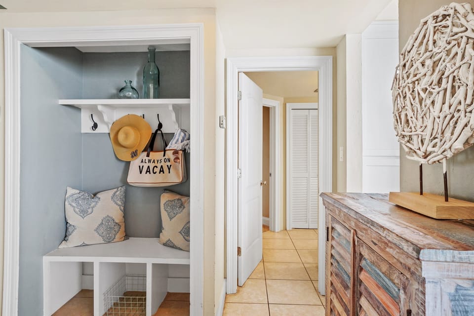 Entrance to Master opposite secondary bedroom