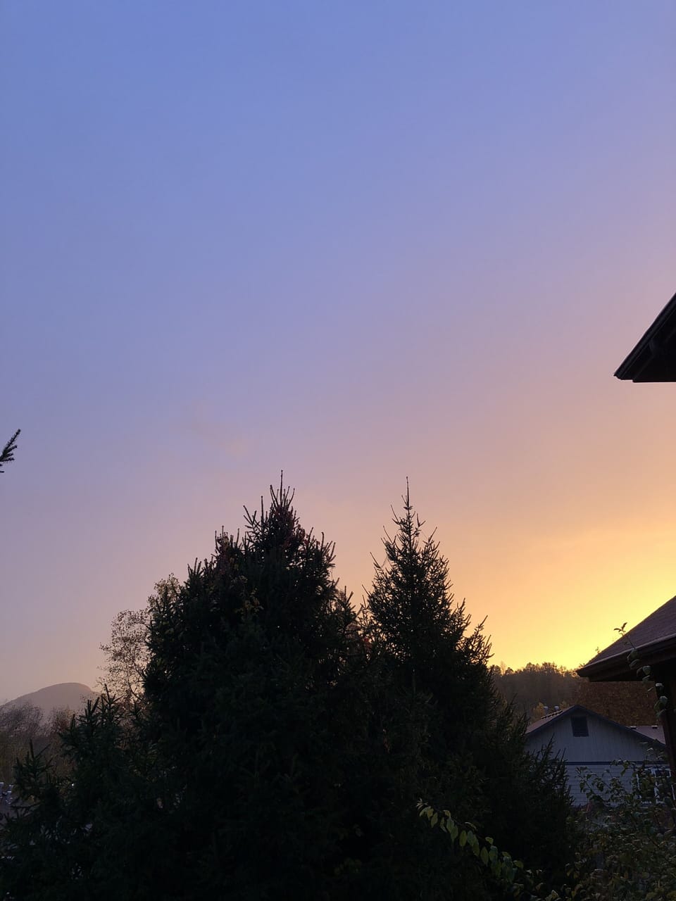 Photo taken from the porch off of the living room! 