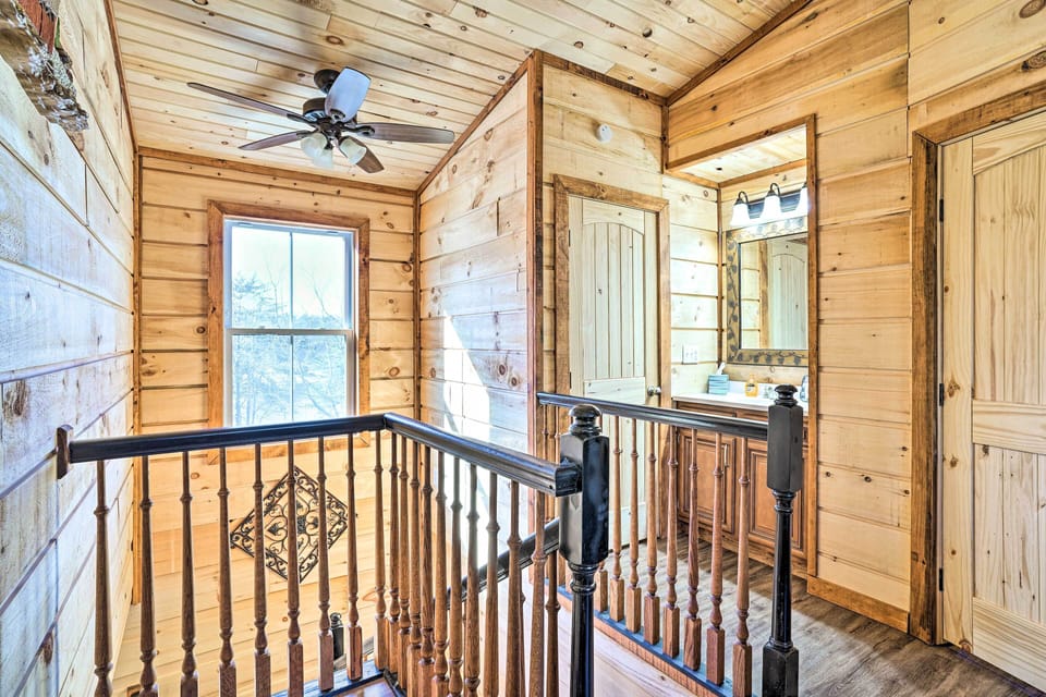 Hallway | Stairs to Access 2nd-Floor Bedrooms
