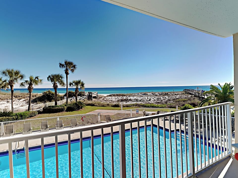 Gulf Front Balcony View