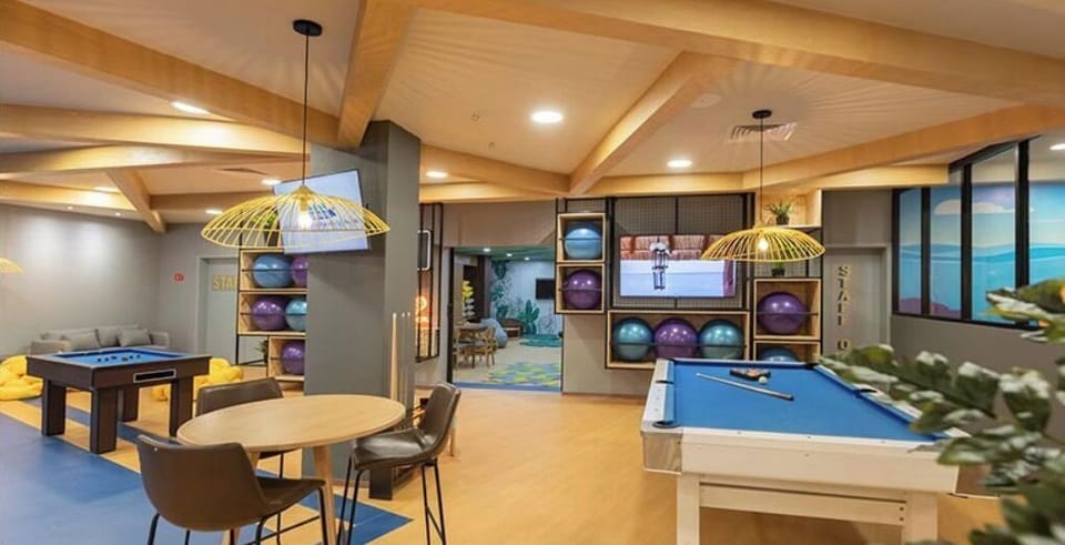 Family game room