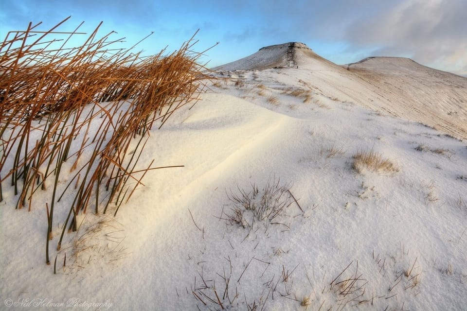 Pen Y Fan in snow