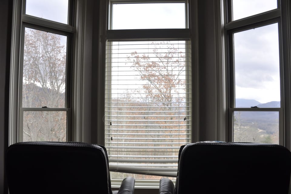 Rocking/recliners in the Master Sitting to enjoy the view outside or the TV.