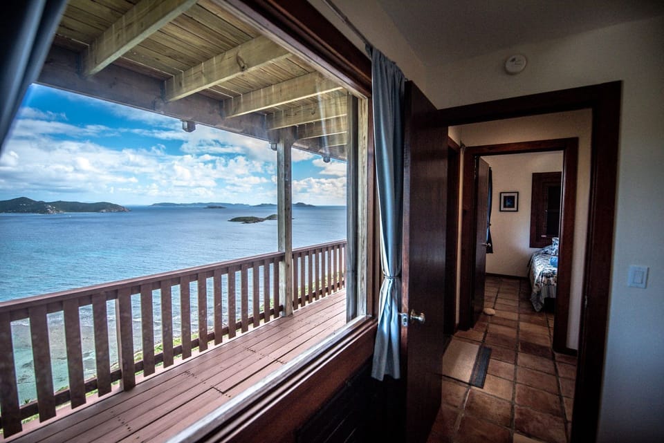 The views from both bedrooms on the lower level are amazing!