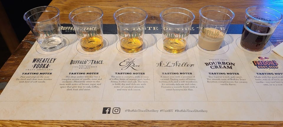 Bourbon tasting... we take it serious in Frankfort!