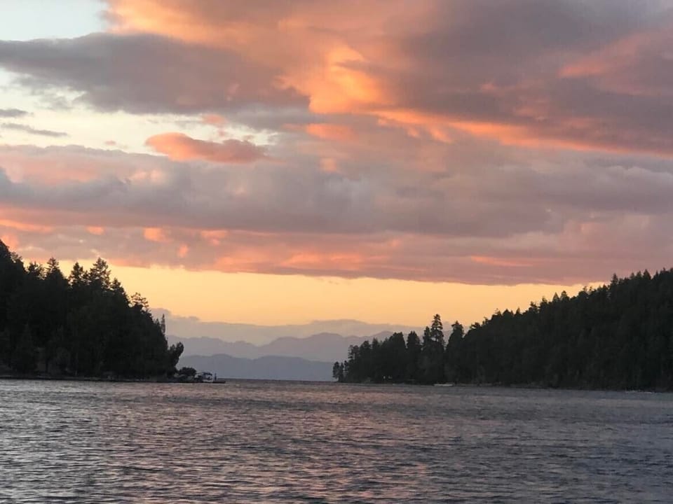 Flathead Lake is breathtaking