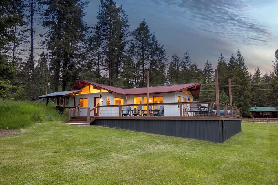 The Narrows Cove Cabin on Flathead Lake