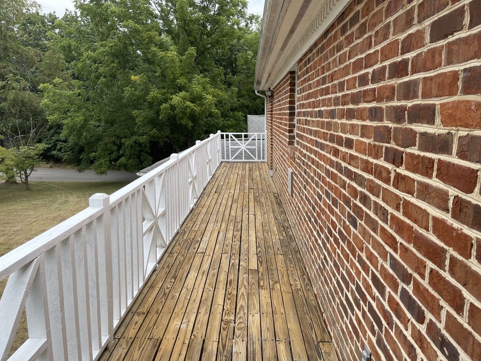 2nd story deck