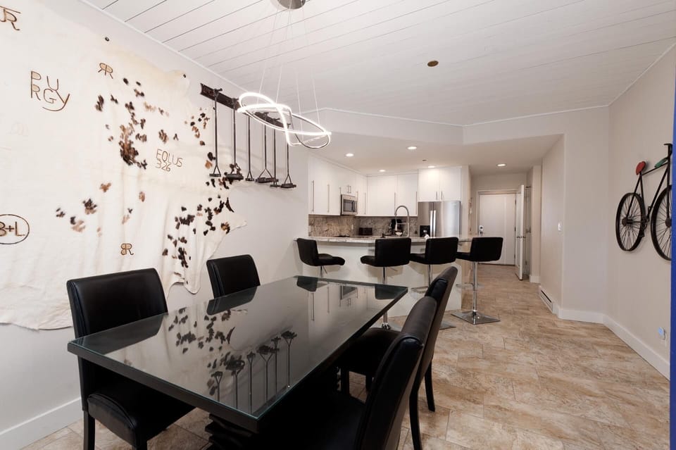 Dining Space and Kitchen