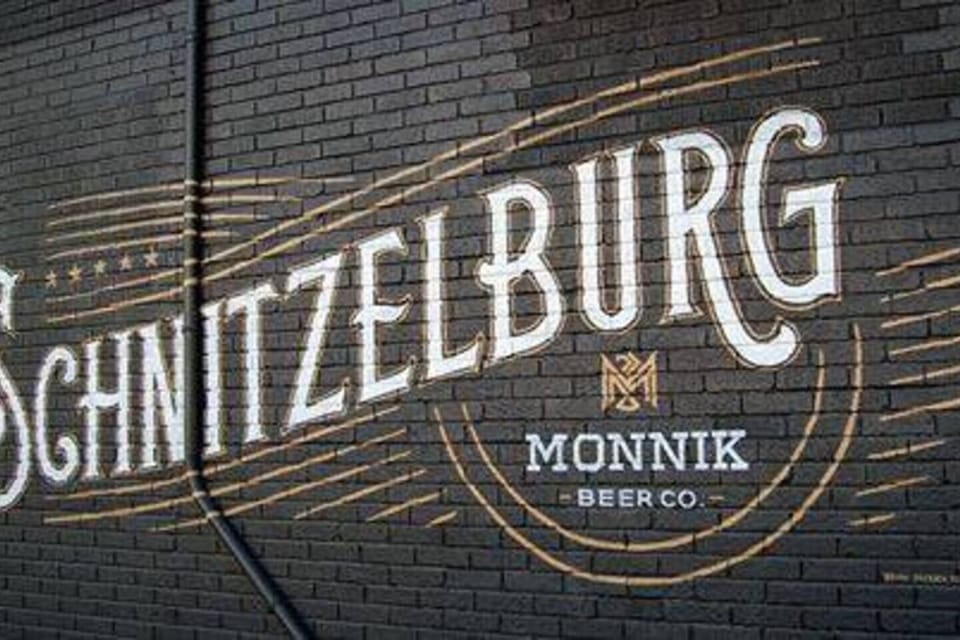 Monnik Beer Co. just down the street. Great beer, great food, and only a stone's throw from our front porch 