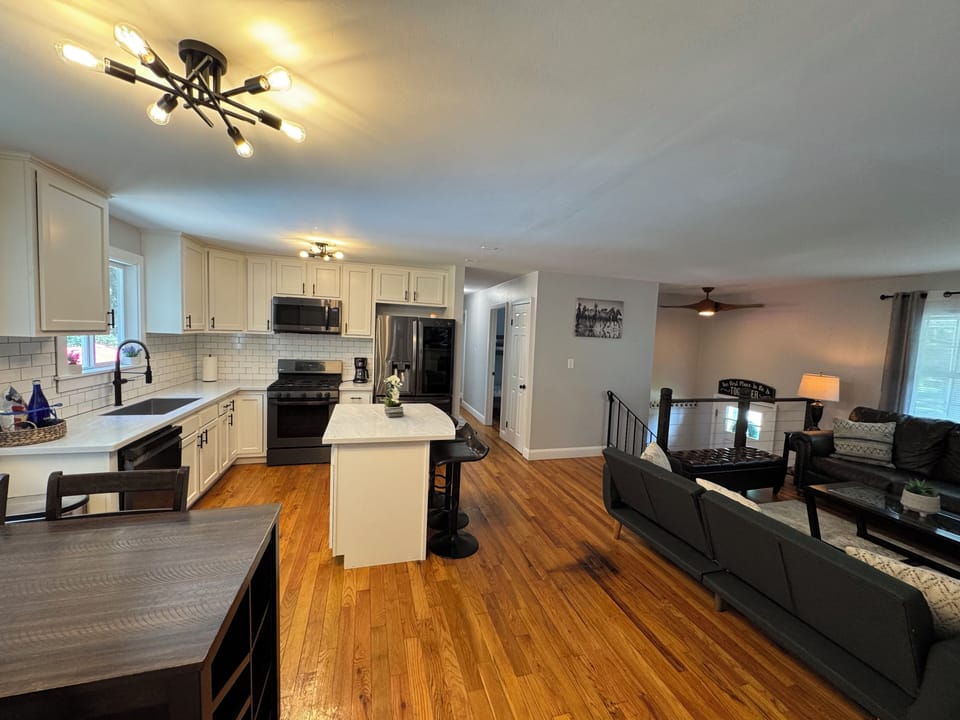 OPEN CONCEPT LIVING ROOM/KITCHEN