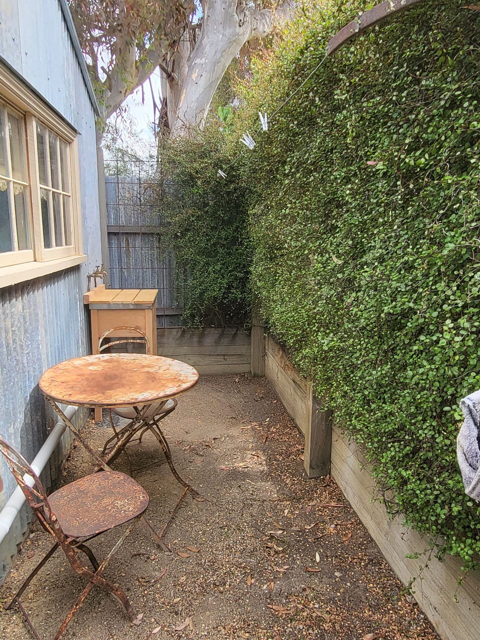 private courtyard 