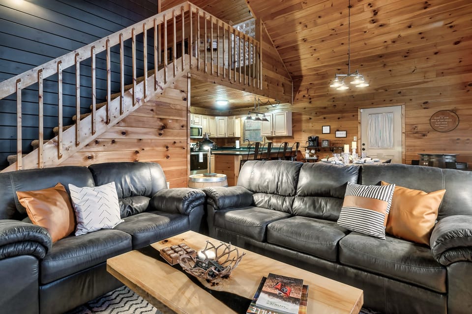 Open concept for entertaining, or so everyone can be together. 