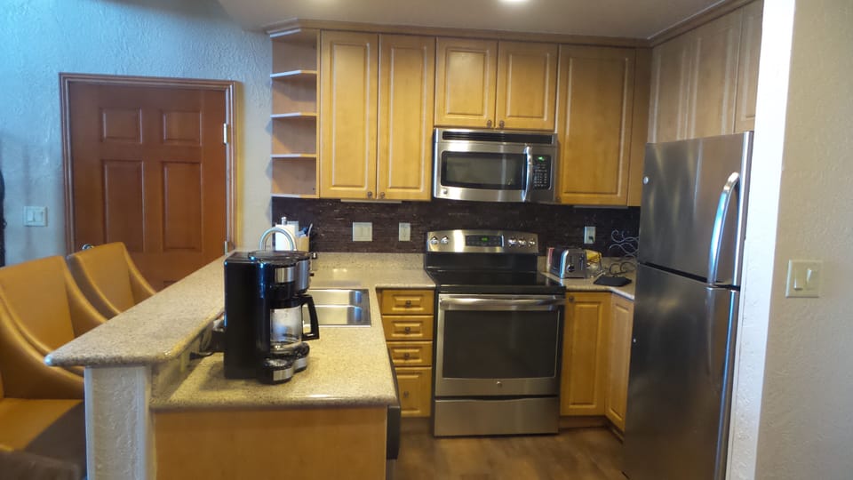 Looking into Kitchen area