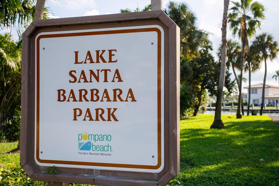 200 feet away small quaint water view park