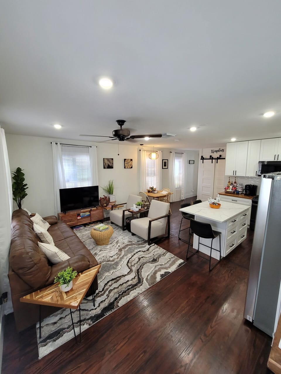 Living room, open concept