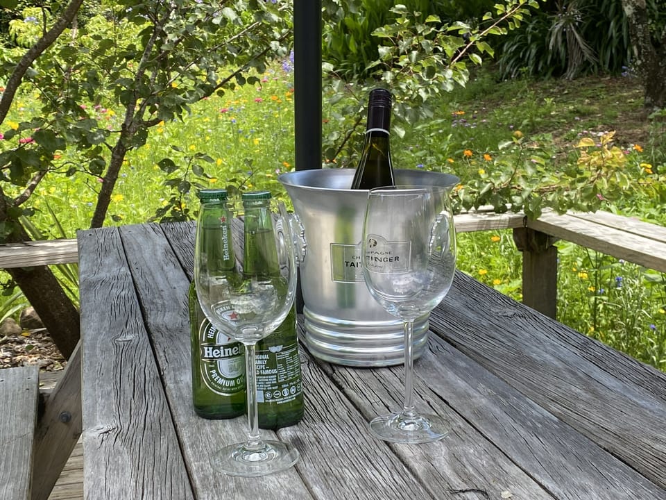 time to relax and have a drink