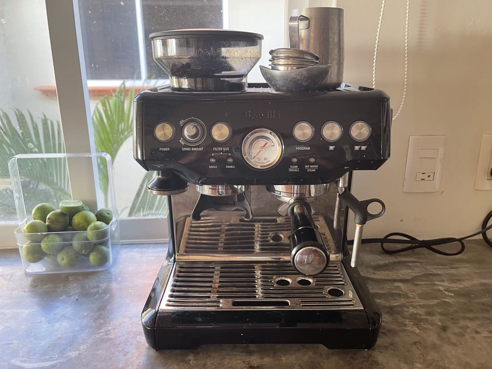 Breville Espresso Machine with steamer
