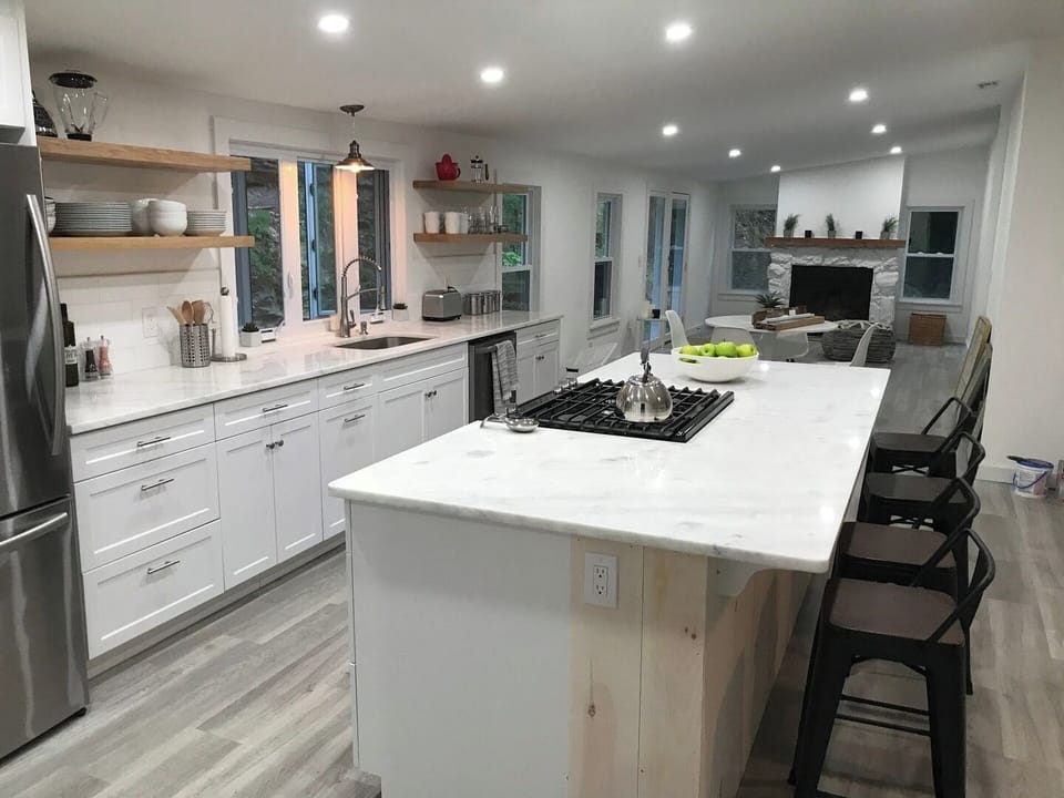 open kitchen