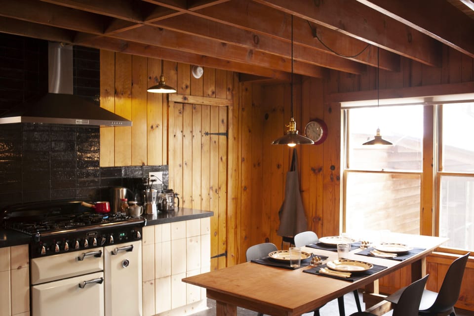 Kitchen is renovated with high end appliances and well stocked for cooks!